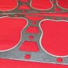 1932-37 Ford 21 stud flathead GraphTite head gaskets PAIR - Image 2