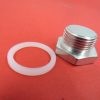 NEW Oil drain plug / gasket 1949-56 Ford 52-56 Mercury - Image 2