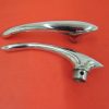 NEW 1932 Ford 3 Window coupe long point interior door handles PAIR