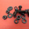 1933-40 Ford correct cowl vent to hinge fasteners S-2 finish - Image 2