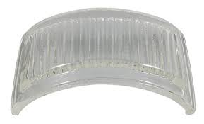thumbnail image 2 of Chrome Metal License Plate Light Cover Lens – Fits Ford F-100 / F-350 & Wagon 1973-1979 2 of 4