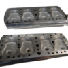 1935-36 Ford Aluminum cylinder heads BRAND NEW for Domed pistons polished - Image 2
