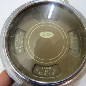 NOS 1939 Ford gauge cluster w/ electric temp gauge
