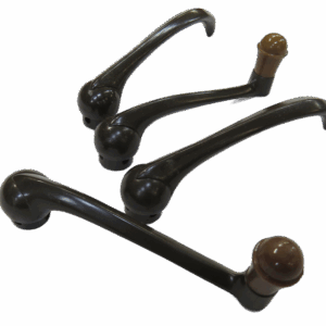 1936 Ford Deluxe interior window cranks and door handles