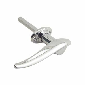 1933-34 Ford / 1932 3W coupe RH outside door handle die cast chrome