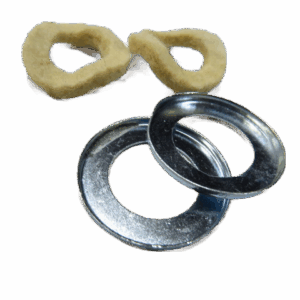 1928-48 Ford spindle bolt felt seals and cup retainers