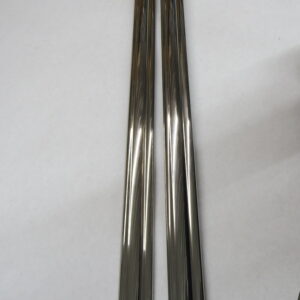 NOS 1942-48 Ford running board mouldings pair (ribbed version)