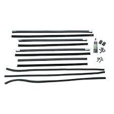 1932 Ford 4 door sedan rear door and quarter window channel kit
