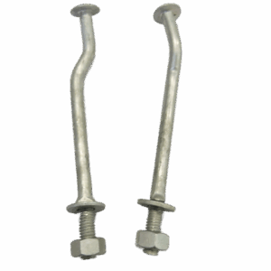 NOS 1937-39 Ford Pickup battery hold down bolts (will fit car with modern battery)