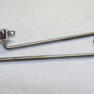 NOS 1933-34 Ford Deluxe sunvisor brackets PAIR left and right