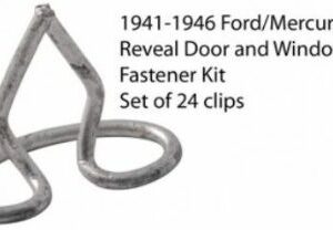1941-48 Ford Door & Qtr window Reveal Molding Clips