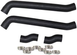 1932 Ford radiator hose set for use with 37-48 engine and electric fan