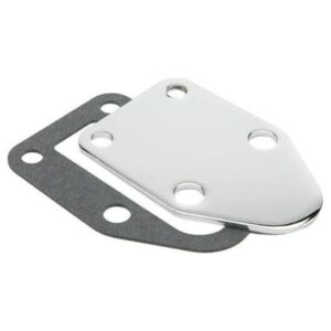 NEW Small block Chevy fuel pump block off plate
